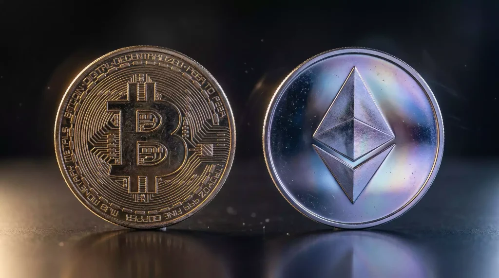 Bitcoin and Ethereum cryptocurrency payouts at sweepstakes casinos