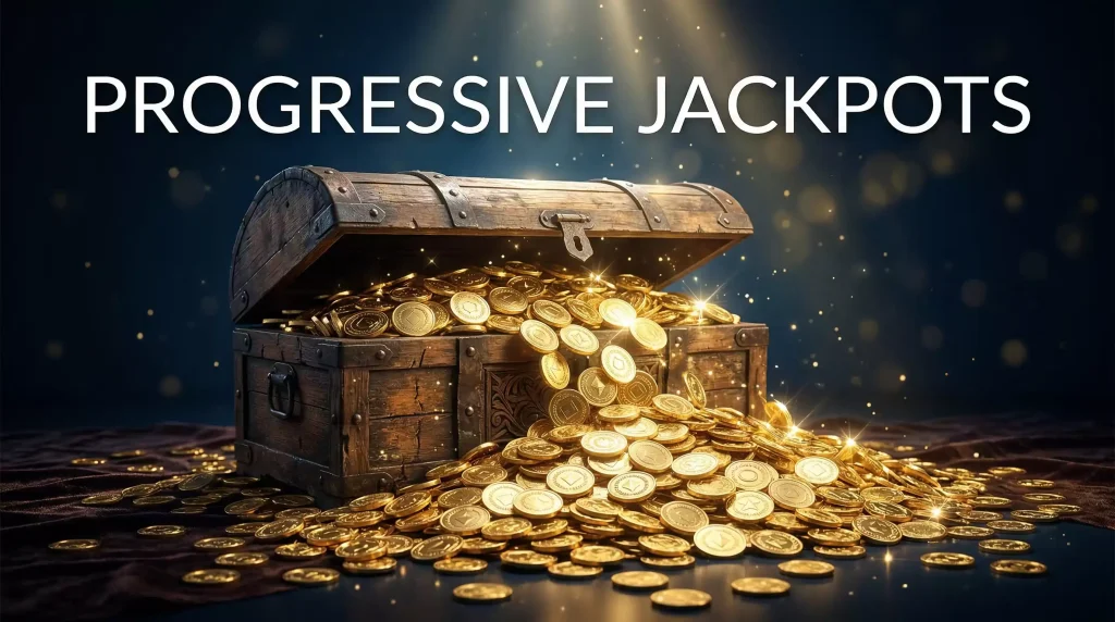 Progressive jackpots and big prize pools at sweepstakes casinos